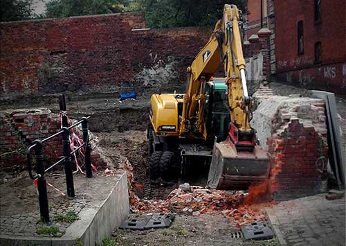 prace rozbiórkowe i wyburzenia